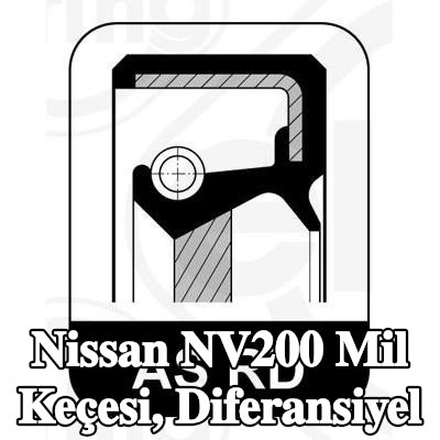 ELRING Mil Keçesi, diferansiyel — Nissan Nv200