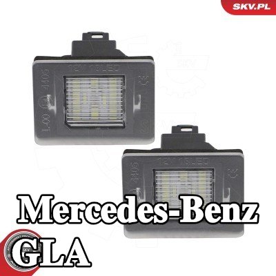 ESEN SKV مصباح لوحة الترخيص — 2013 Mercedes-Benz Gla