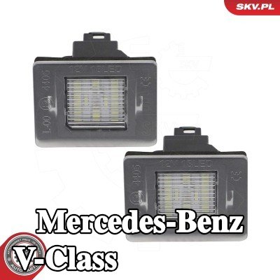 ESEN SKV مصباح لوحة الترخيص — Mercedes-Benz V-Class