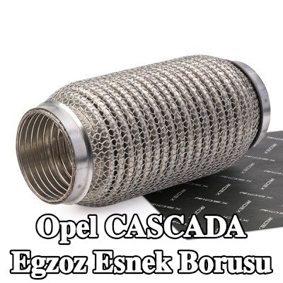 RIDEX Egzoz esnek borusu — Opel Cascada