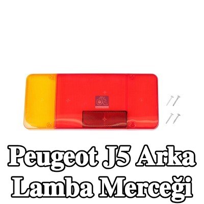 DT Spare Parts Arka lamba camı Sol — Peugeot J5