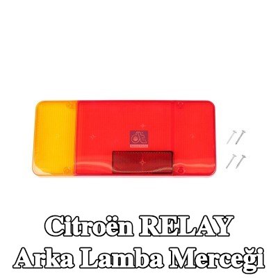 DT Spare Parts Arka lamba camı Sol — Citroën Relay