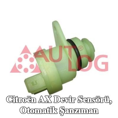 AUTLOG Devir sensörü, otomatik şanzıman — Citroën Ax