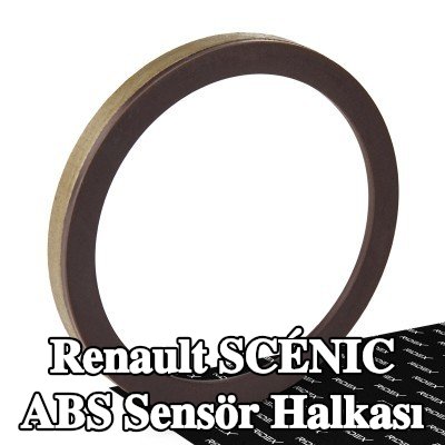 RIDEX ABS sensör halkası Arka Aks her iki taraf, entegre manyetik sensör halkalı — 2004 Renault Scénic