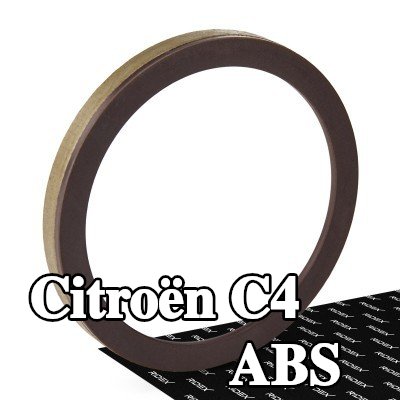 RIDEX حلقة مستشعر ABS المحور الخلفي كلا الجانبين, مع حلقة مستشعر مغناطيسي مدمجة — Citroën C4