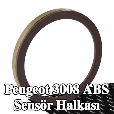 RIDEX ABS sensör halkası Arka Aks her iki taraf, entegre manyetik sensör halkalı — Peugeot 3008
