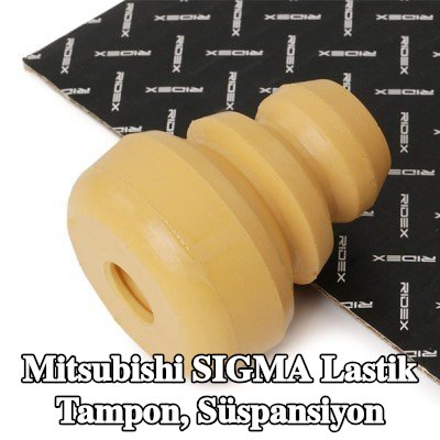 RIDEX Lastik tampon, süspansiyon Arka aks — Mitsubishi Sigma