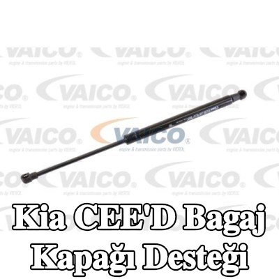 VAICO Arka kapak destek kolu Orijinal VAICO Kalitesi, 405mm — 2011 Kia Cee'd