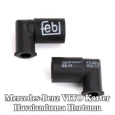 FEBI BILSTEIN Karter havalandırma hortumu — 2000 Mercedes-Benz Vito