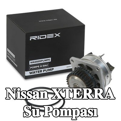 RIDEX Su pompası Diş Sayısı: 31, conta/sızdırmazlık elemanları ile — Nissan Xterra