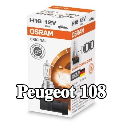 OSRAM لمبة مصباح الضباب ORIGINAL LINE, أصلية — Peugeot 108