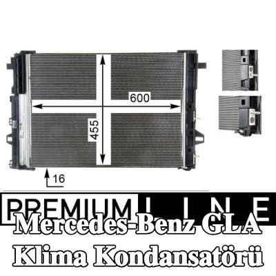 MAHLE Kurutuculu klima kondansatörü — Mercedes-Benz Gla