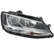 HELLA Far Sağ, H7/H7, P21W, PY21W, ampullü, far seviyeleme motorlu — Volkswagen Jetta (3)