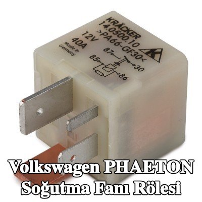 VEMO Soğutma fanı rölesi Q+, orijinal ekipman üreticisi kalitesi MADE IN GERMANY — 2002 Volkswagen Phaeton