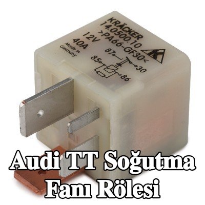 VEMO Soğutma fanı rölesi Q+, orijinal ekipman üreticisi kalitesi MADE IN GERMANY — 2002 Audi Tt