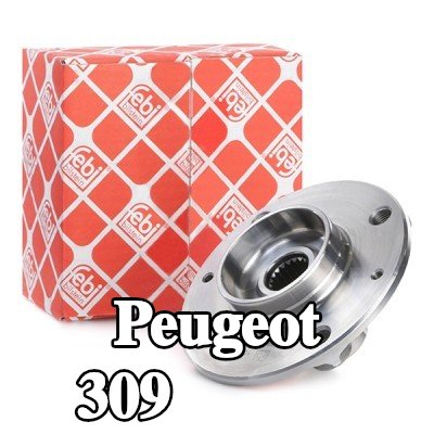 FEBI BILSTEIN محور العجلة المحور الأمامي, بدون محمل عجلة — Peugeot 309