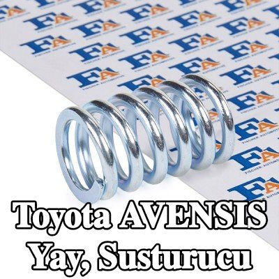 FA1 Yay, susturucu — Toyota Avensis
