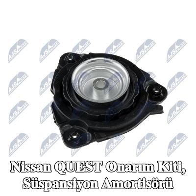 NTY Onarım kiti, süspansiyon dikmesi Ön Aks Sol, Ön Aks Sağ — Nissan Quest