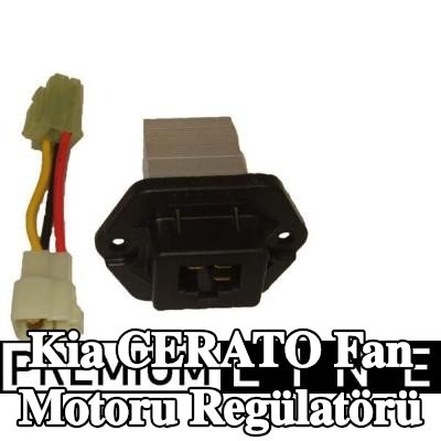 MAHLE Fan motoru regülatörü — 2004 Kia Cerato