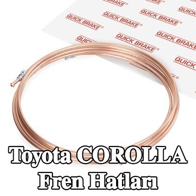 QUICK BRAKE Fren hatları — 2003 Toyota Corolla