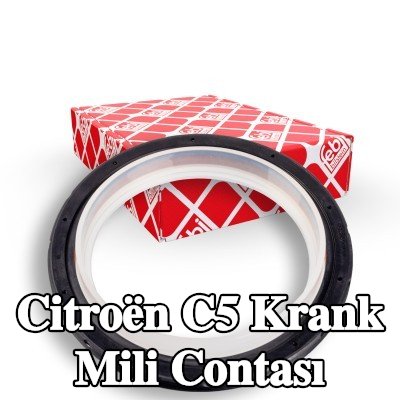 FEBI BILSTEIN Krank mili contası PTFE (politetrafloroetilen), montaj manşonu ile — Citroën C5