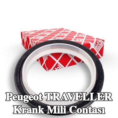 FEBI BILSTEIN Krank mili contası PTFE (politetrafloroetilen), montaj manşonu ile — Peugeot Traveller