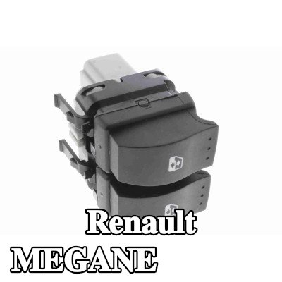 VEMO مفتاح نافذة جانب السائق, الأمامي — Renault Megane