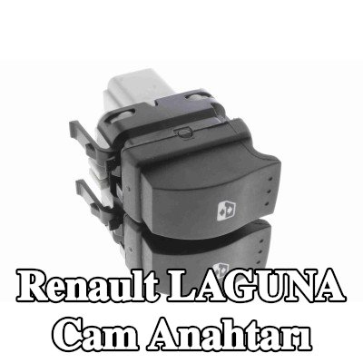 VEMO Sürücü tarafı cam anahtarı, Ön — 2002 Renault Laguna