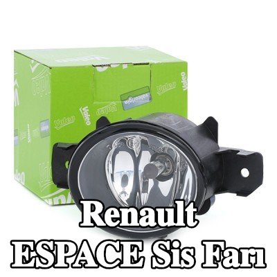 VALEO Sis Farı FOGSTAR, Sol, H11, ampul ile — Renault Espace