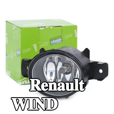 VALEO مصباح ضباب FOGSTAR, يسار, H11, مع لمبة — Renault Wind