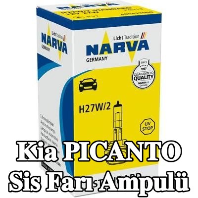 NARVA Sis farı ampulü — Kia Picanto