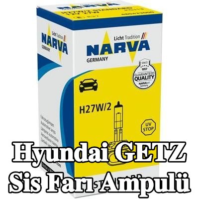 NARVA Sis farı ampulü — Hyundai Getz