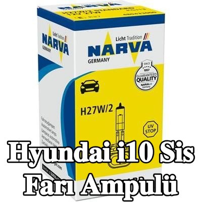NARVA Sis farı ampulü — 2010 Hyundai i10
