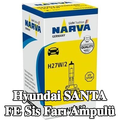 NARVA Sis farı ampulü — 2002 Hyundai Santa Fe