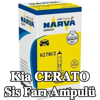 NARVA Sis farı ampulü — Kia Cerato