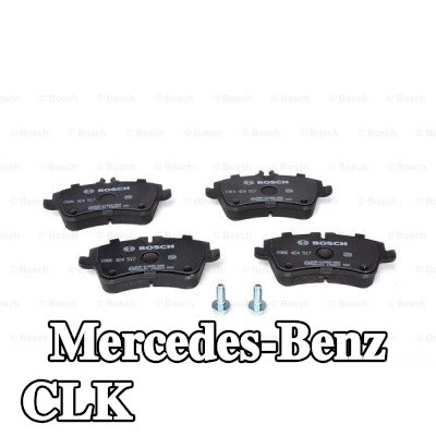 BOSCH مجموعة وسادات الفرامل 19, 5mm, مع مسامير/براغي, مع ملحقات — Mercedes-Benz Clk