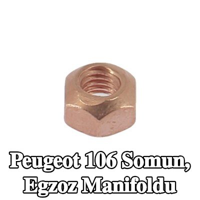WALKER Somun, egzoz manifoldu — Peugeot 106