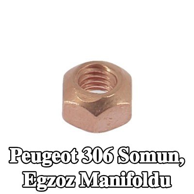 WALKER Somun, egzoz manifoldu — 2000 Peugeot 306