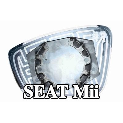 VEMO زجاج مرآة الجناح الأيمن — SEAT Mii