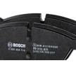BOSCH Fren balatası seti 20, 3mm, gıcırtı önleyici plaka ile, piston klipsli — 2003 BMW 5 Series (6)