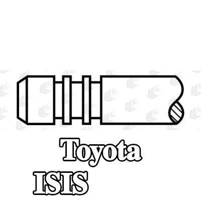 AE صمام السحب - طرف ساق الصمام مقوى — Toyota Isis
