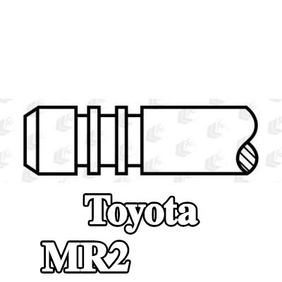AE صمام السحب - طرف ساق الصمام مقوى — Toyota Mr2