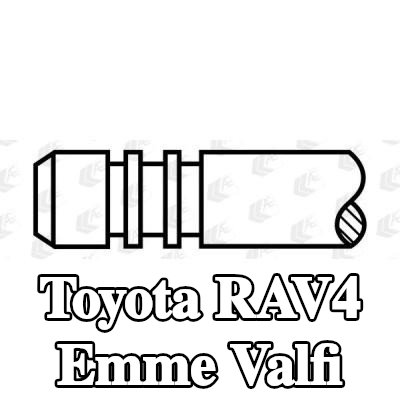 AE Emme valfi Sertleştirilmiş valf sapı ucu — 2000 Toyota Rav4
