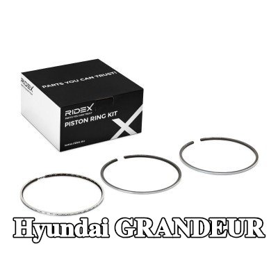 RIDEX مجموعة حلقات المكبس — 2011 Hyundai Grandeur