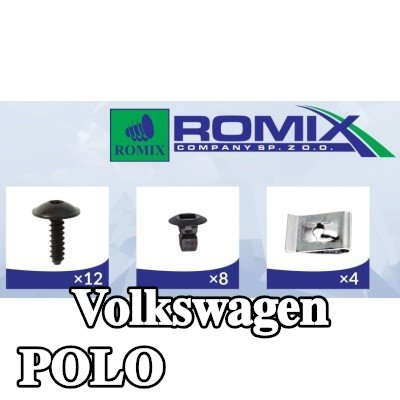 ROMIX بطانة قوس العجلة الجناح, داخلي — Volkswagen Polo