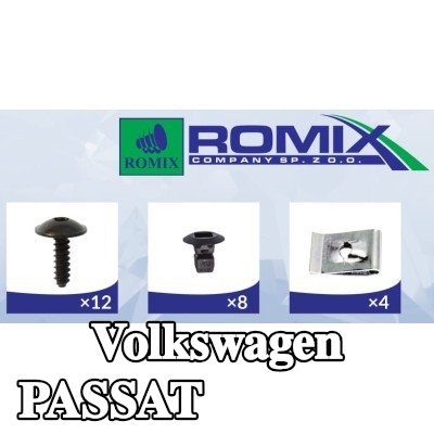 ROMIX بطانة قوس العجلة الجناح, داخلي — 2011 Volkswagen Passat