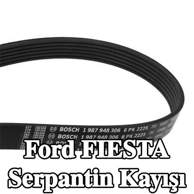 BOSCH Serpantin kayışı 2225mm, Number of ribs: 6 — 2005 Ford Fiesta