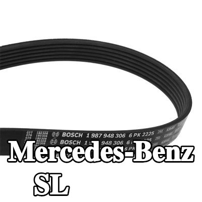 BOSCH حزام سيربنتين 2225mm, Number of ribs: 6 — 2013 Mercedes-Benz Sl