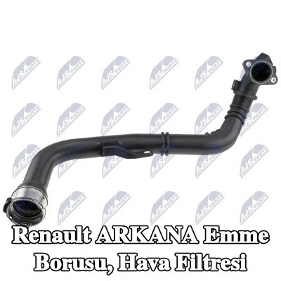 NTY Emme borusu, hava filtresi — Renault Arkana