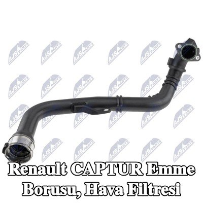 NTY Emme borusu, hava filtresi — Renault Captur